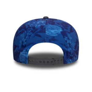 2025 Alpine F1 Tonal Floral 9Fifty Cap Pre Curve Adults - Light Navy/Dark Grey from the F1 Caps store collection.