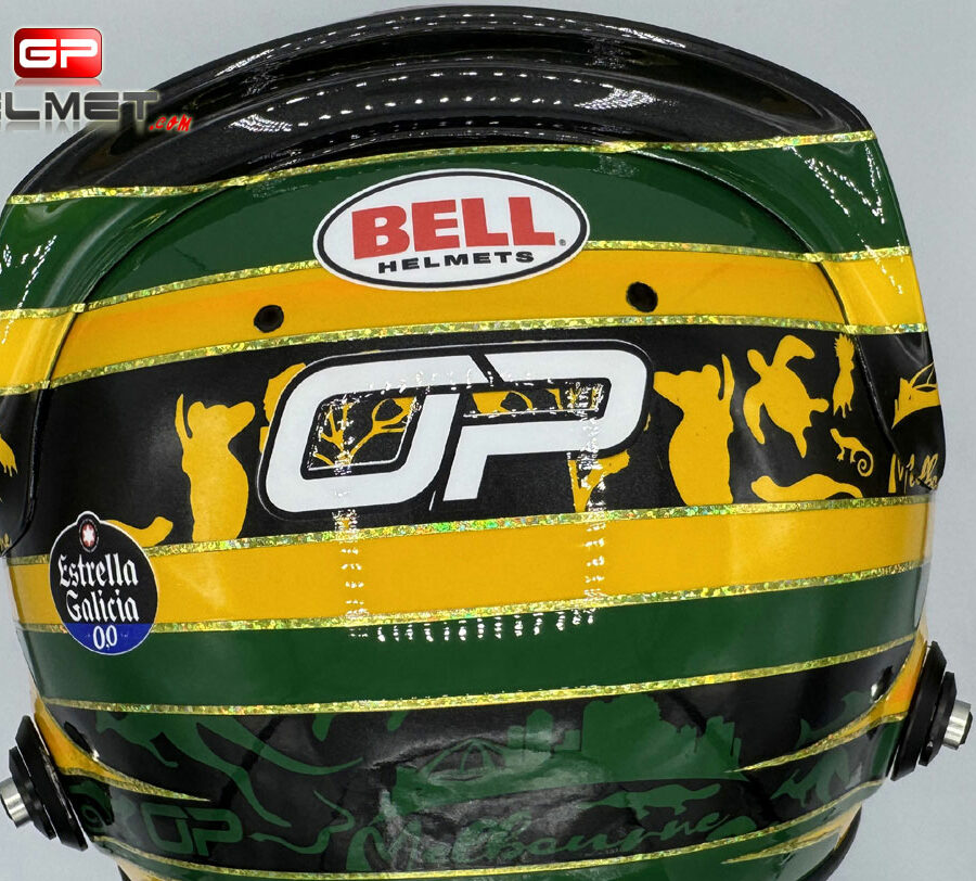 Oscar Piastri 2025 Melbourne GP F1 Helmet Mc Laren F1 F1 Collectibles