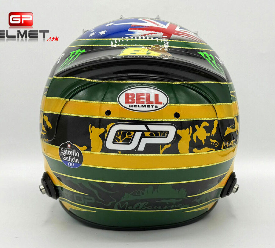 Oscar Piastri 2025 Melbourne GP F1 Helmet Mc Laren F1 F1 Collectibles