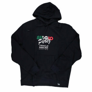 2025 Red Bull Racing Sergio Perez Flag OH Hoodie (Night Sky) - XXL Adults from the Formula 1 Memorabilia store collection.