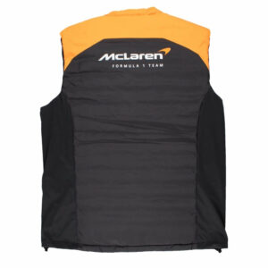 2025 McLaren F1 Team Paddock Hybrid Gilet (Phantom) - Large Adults from the Formula 1 Memorabilia store collection.