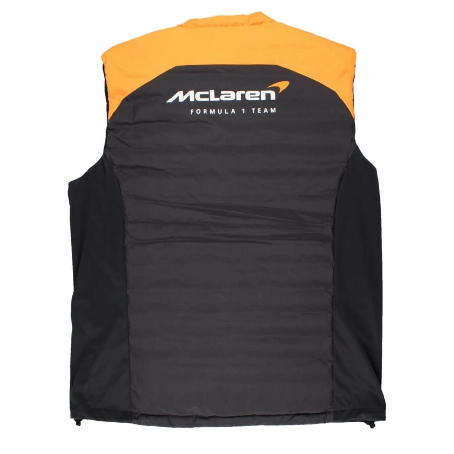 2025 McLaren F1 Team Paddock Hybrid Gilet (Phantom) - Large Adults McLaren F1 Memorabilia