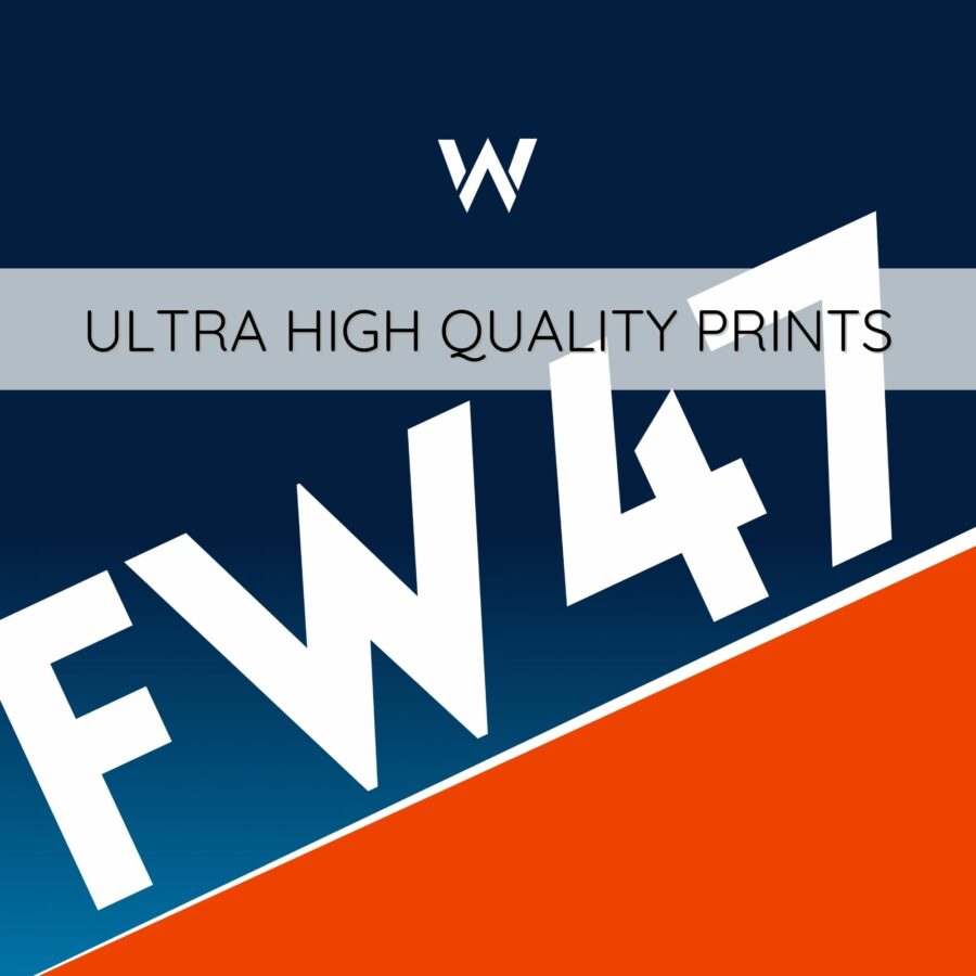 Williams FW47 Poster, Formula 1, Ferrari, Williams Racing, Wall Art, Formula 1 Poster, F1 Merch, Poster, F1, Print F1 Art