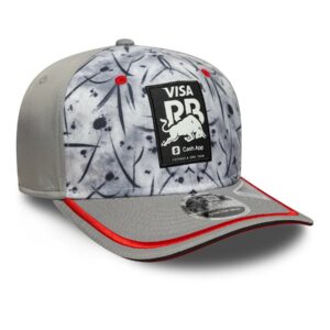 2025 Visa Cash App RB F1 Japanese GP Team 9Seventy Adult Cap - Grey from the Sports Car Racing Caps store collection.