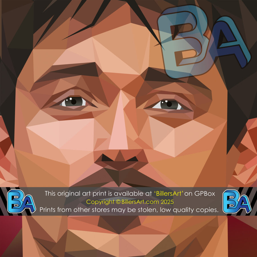 Charles Leclerc 2025 Formula 1 Very High Quality Unique Prism Art Illustration from the Sports Car Racing Art store collection.