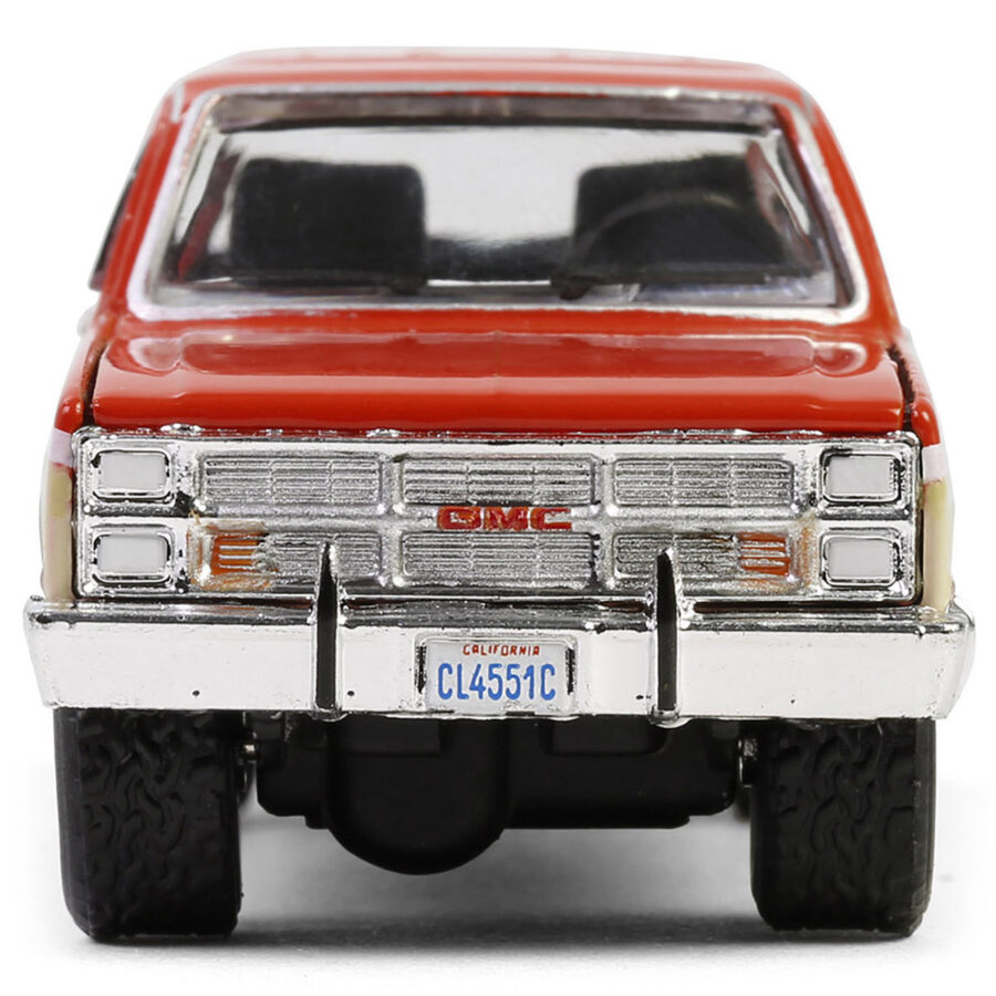 1988 GMC Suburban Sierra Classic C10 "Chevron" Orange and Beige with White Stripes "Chevron Special Edition" Series 1 1/64 Diecast Model Car by Greenlight Automotive