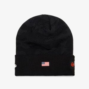 2025 New Era X Haas F1 Camo Cuff Beanie Haas F1 Team by XeroBlu