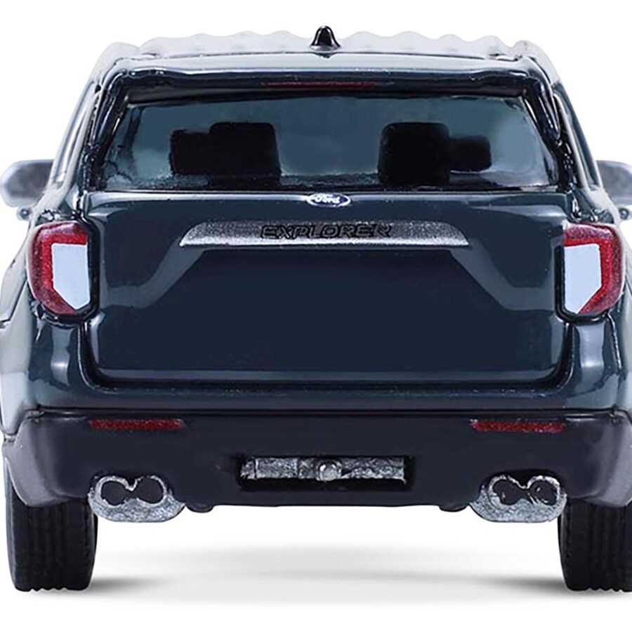 2024 Ford Explorer Stone Blue "Showroom Floor" Series 7 1/64 Diecast Model Car by Greenlight Automotive