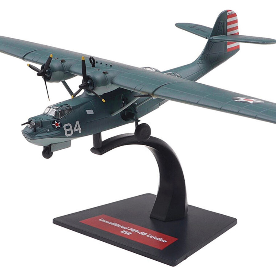 Consolidated PBY-5A Catalina Aircraft "United States Navy" 1/144 Diecast Model by Diecast of Defense Automotive