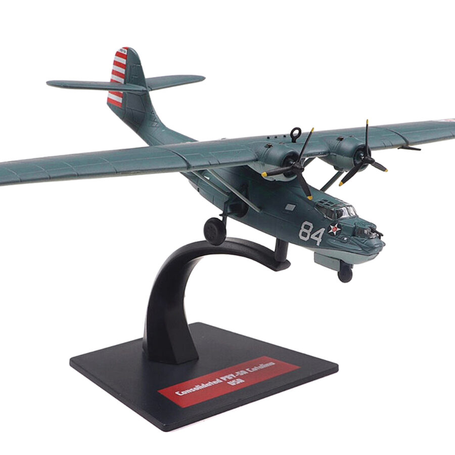 Consolidated PBY-5A Catalina Aircraft "United States Navy" 1/144 Diecast Model by Diecast of Defense Automotive