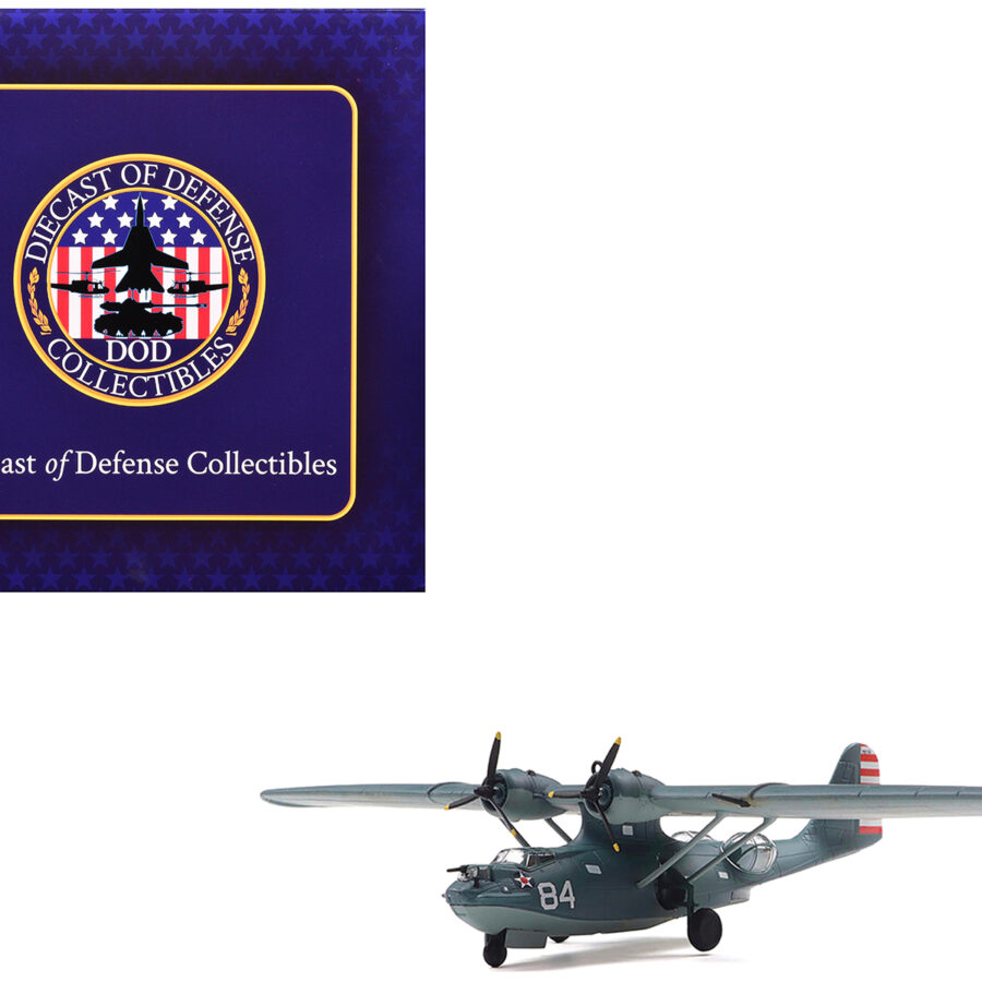 Consolidated PBY-5A Catalina Aircraft "United States Navy" 1/144 Diecast Model by Diecast of Defense Automotive