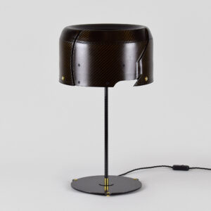 F1 Manor / Marussia Carbon Fibre Brake Cover Table Lamp #117 from the Sports Car Racing Accessories store collection.
