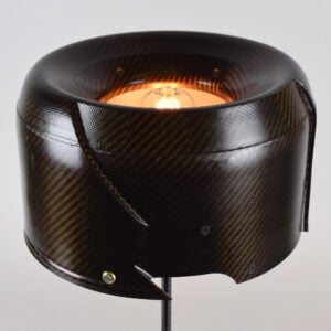 F1 Manor / Marussia Carbon Fibre Brake Cover Table Lamp #116 from the Sports Car Racing Car Parts store collection.