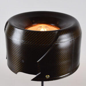 F1 Manor / Marussia Carbon Fibre Brake Cover Table Lamp #117 from the Sports Car Racing Accessories store collection.