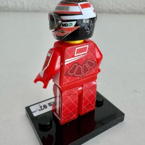 F1 Minifigure Kimi Raikkonen 2007 Ferrari formula 1 grand prix pilota driver minifigure Sports Car Racing Model Cars by RacingModelCar