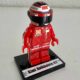 F1 Minifigure Kimi Raikkonen 2007 Ferrari formula 1 grand prix pilota driver minifigure F1 Minifigure Kimi Raikkonen 2007 Ferrari formula 1 grand prix pilota driver minifigure