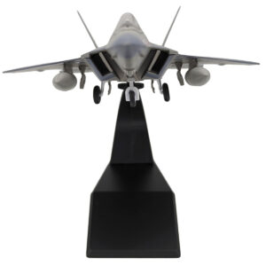Lockheed Martin F-22A Raptor Aircraft "Spirit of America 412th Test Wing Edwards Air Force Base" (1997) United States Air Force 1/100 Diecast Model Airplane from the Sports Car Racing Collectibles store collection.