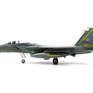 McDonnell Douglas F-15A Eagle Aircraft "Spittin Kittens 5th Fighter-Interceptor Squadron Tactical Air Command Minot AFB" (1985) United States Air Force 1/100 Diecast Model Airplane from the Sports Car Racing Collectibles store collection.