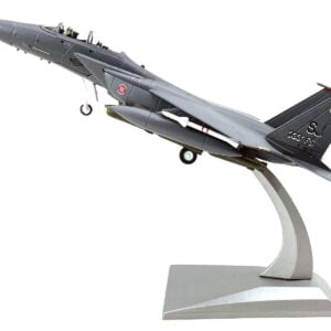 McDonnell Douglas F-15E Strike Eagle Aircraft "Lancers, 333rd Fighter Squadron 4th Fighter Wing 9th Air Force Air Combat Command Seymour Johnson Air Force Base" (2012) United States Air Force 1/100 Diecast Model Airplane from the Sports Car Racing Collectibles store collection.