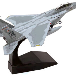 McDonnell Douglas F-15C Eagle Aircraft "MiG Killer Gulf Spirit 58th Tactical Fighter Squadron 33rd Tactical Fighter Wing Desert Storm" (1991) United States Air Force 1/100 Diecast Model Airplane from the Sports Car Racing Collectibles store collection.