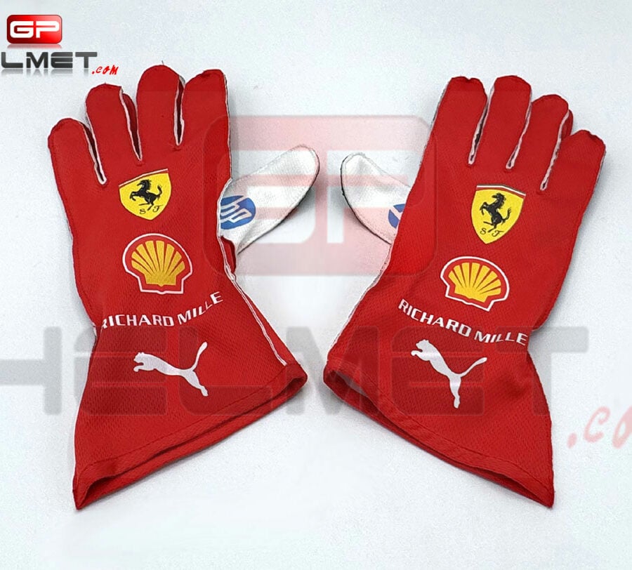 Lewis Hamilton 2025 F1 Racing gloves from the Formula 1 Memorabilia store collection.