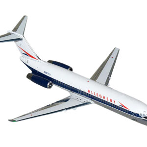 McDonnell Douglas DC-9-30 Commercial Aircraft "Allegheny Airlines" (N967VJ) White with Blue Stripes "Gemini 200" Series 1/200 Diecast Model Airplane by GeminiJets  by Diecast Mania