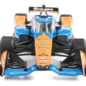Dallara IndyCar #6 Nolan Siegel "NTT Data" Arrow McLaren (Road Course Configuration) "NTT IndyCar Series" (2025) 1/18 Diecast Model Car by IXO Models from the Sports Car Racing Model Cars store collection.