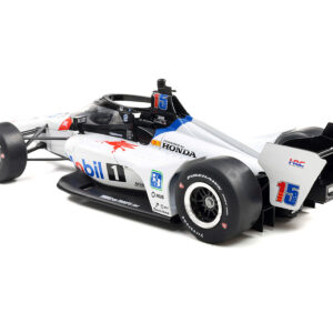 Dallara IndyCar #15 Graham Rahal "Mobil 1" Rahal Letterman Lanigan Racing (Road Course Configuration) "NTT IndyCar Series" (2025) 1/18 Diecast Model Car by IXO Models from the Sports Car Racing Model Cars store collection.