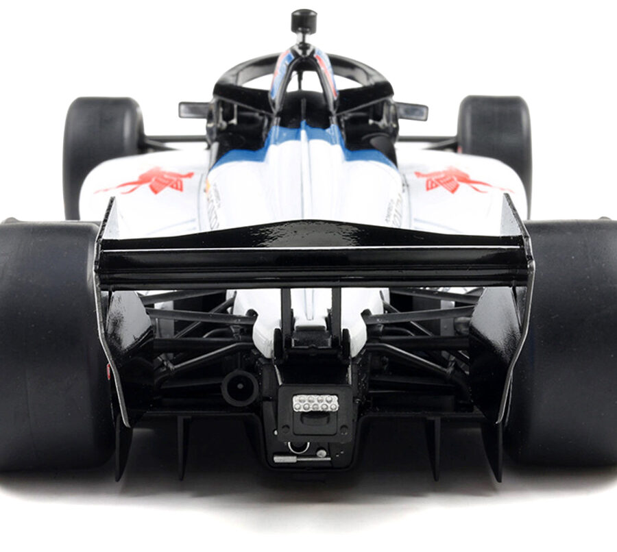 Dallara IndyCar #15 Graham Rahal "Mobil 1" Rahal Letterman Lanigan Racing (Road Course Configuration) "NTT IndyCar Series" (2025) 1/18 Diecast Model Car by IXO Models Automotive