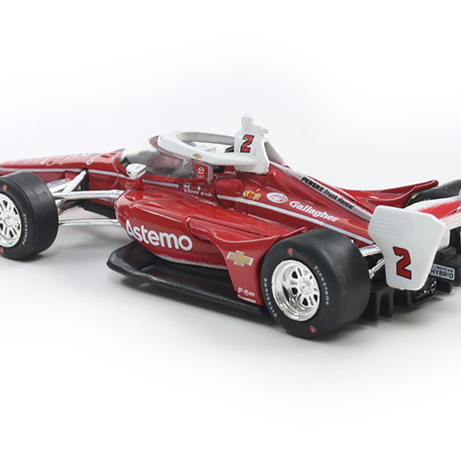 Dallara IndyCar #2 Josef Newgarden "Astemo" Team Penske (Road Course Configuration) "NTT IndyCar Series" (2025) 1/64 Diecast Model Car by IXO Models Automotive
