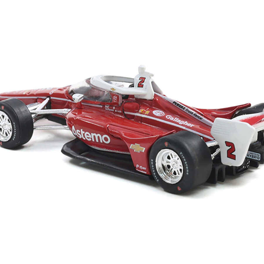 Dallara IndyCar #2 Josef Newgarden "Astemo" Team Penske (Road Course Configuration) "NTT IndyCar Series" (2025) 1/64 Diecast Model Car by IXO Models Automotive