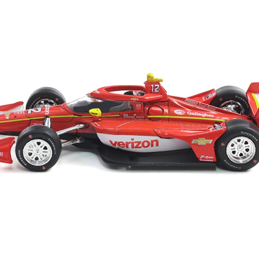 Dallara IndyCar #12 Will Power "Verizon" Team Penske (Road Course Configuration) "NTT IndyCar Series" (2025) 1/64 Diecast Model Car by IXO Models Automotive