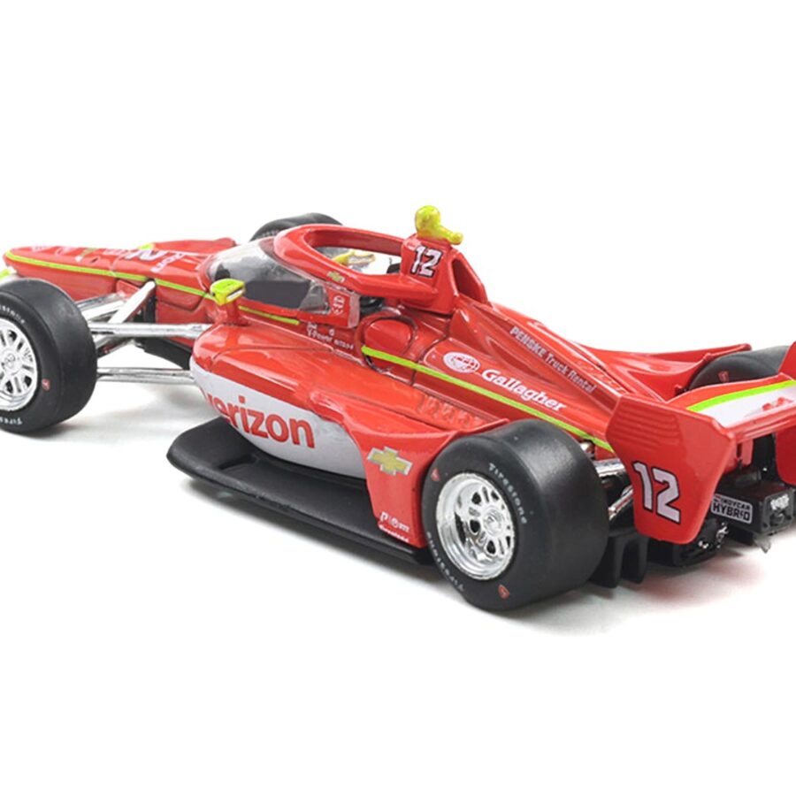 Dallara IndyCar #12 Will Power "Verizon" Team Penske (Road Course Configuration) "NTT IndyCar Series" (2025) 1/64 Diecast Model Car by IXO Models Automotive