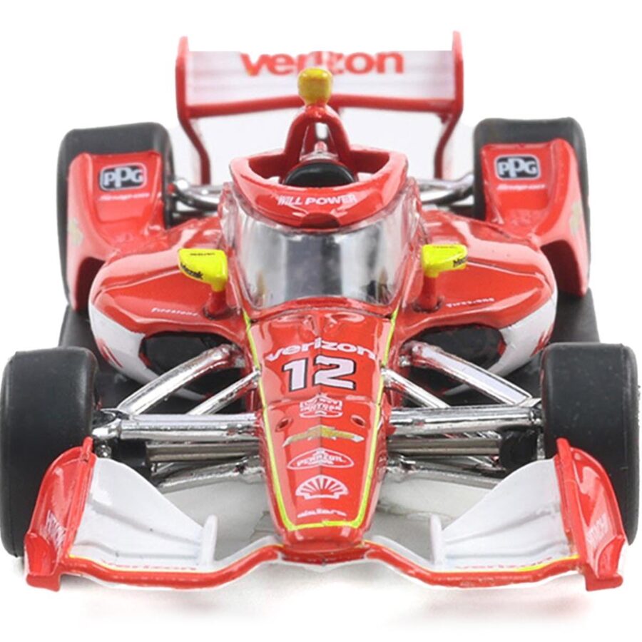 Dallara IndyCar #12 Will Power "Verizon" Team Penske (Road Course Configuration) "NTT IndyCar Series" (2025) 1/64 Diecast Model Car by IXO Models Automotive