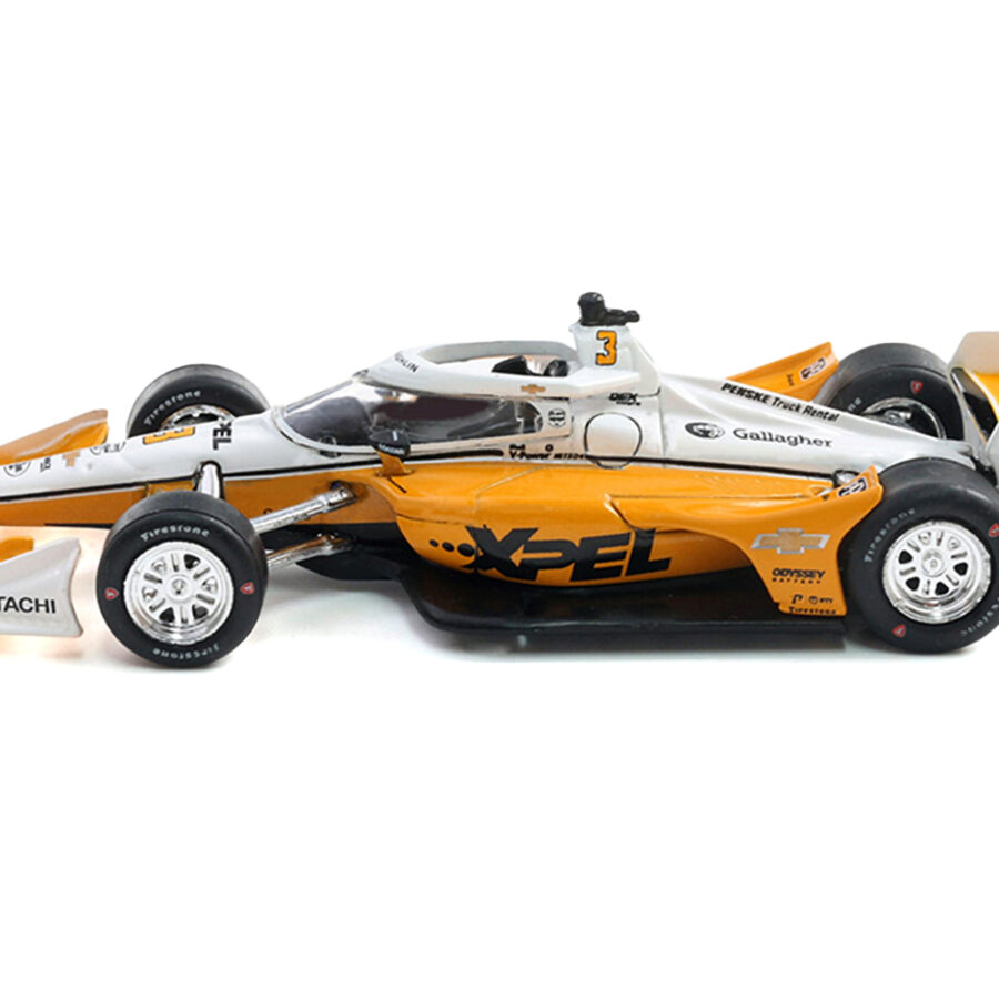 Dallara IndyCar #3 Scott McLaughlin "XPEL" Team Penske (Road Course Configuration) "NTT IndyCar Series" (2025) 1/64 Diecast Model Car by IXO Models Automotive