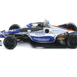 Dallara IndyCar #17 Kyle Larson "HendrickCars.com" Arrow McLaren (Super Speedway Configuration) "NTT IndyCar Series" (2025) 1/64 Diecast Model Car by IXO Models from the Sports Car Racing Model Cars store collection.