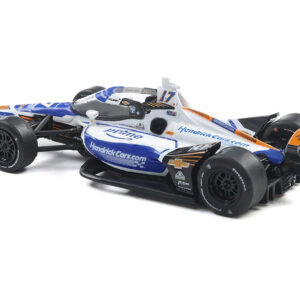 Dallara IndyCar #17 Kyle Larson "HendrickCars.com" Arrow McLaren (Super Speedway Configuration) "NTT IndyCar Series" (2025) 1/64 Diecast Model Car by IXO Models from the Sports Car Racing Model Cars store collection.