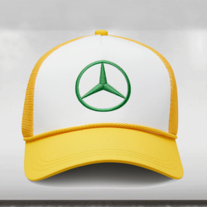 2024 Mercedes AMG Lewis Hamilton Special Edition Silverstone Cap - Yellow  by XeroBlu