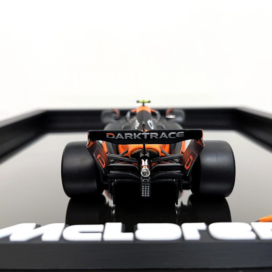 Mclaren Formula One Team MCL38 Lando Norris Miami Grand Prix 2024 Handmade Framed Artwork Automotive