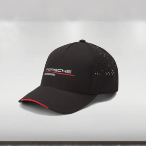 Porsche Motorsport Black Team Cap from the Sports Car Racing Caps store collection.