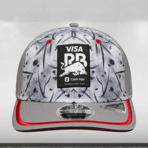 2025 Visa Cash App RB F1 Japanese GP Team 9Seventy Adult Cap - Grey from the Sports Car Racing Caps store collection.