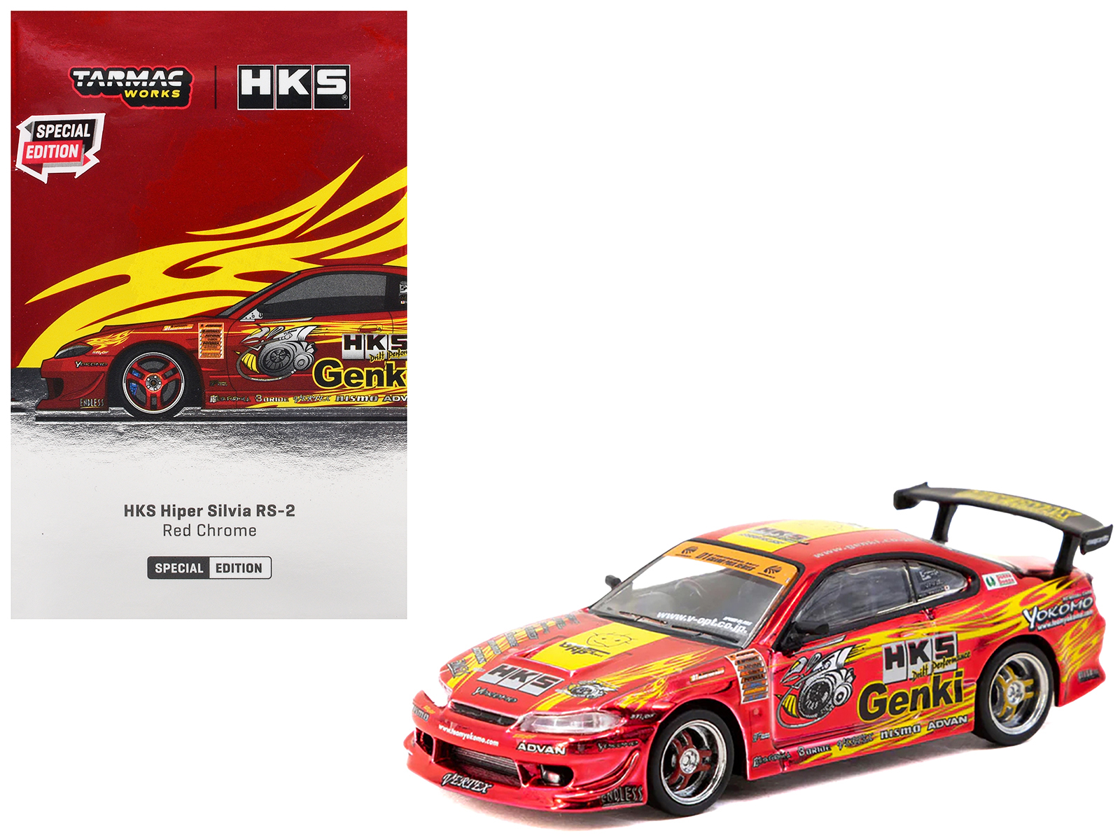 HKS HIPER SILVIA RS-2 プラモデル 1/24 Nissan HKS Hiper Silvia RS-2 RHD (Right Hand Drive) 