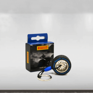 Pirelli F1 Tyre Keyring 18 - Full Wets - Blue from the Sports Car Racing Accessories store collection.