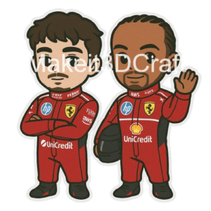 Formula 1 Driver Chibi Stickers F1 Digital Download PNG Files Formula One Race Car Stickers Instant Download Printable Stickers from the Mercedes AMG Petronas F1 store collection.
