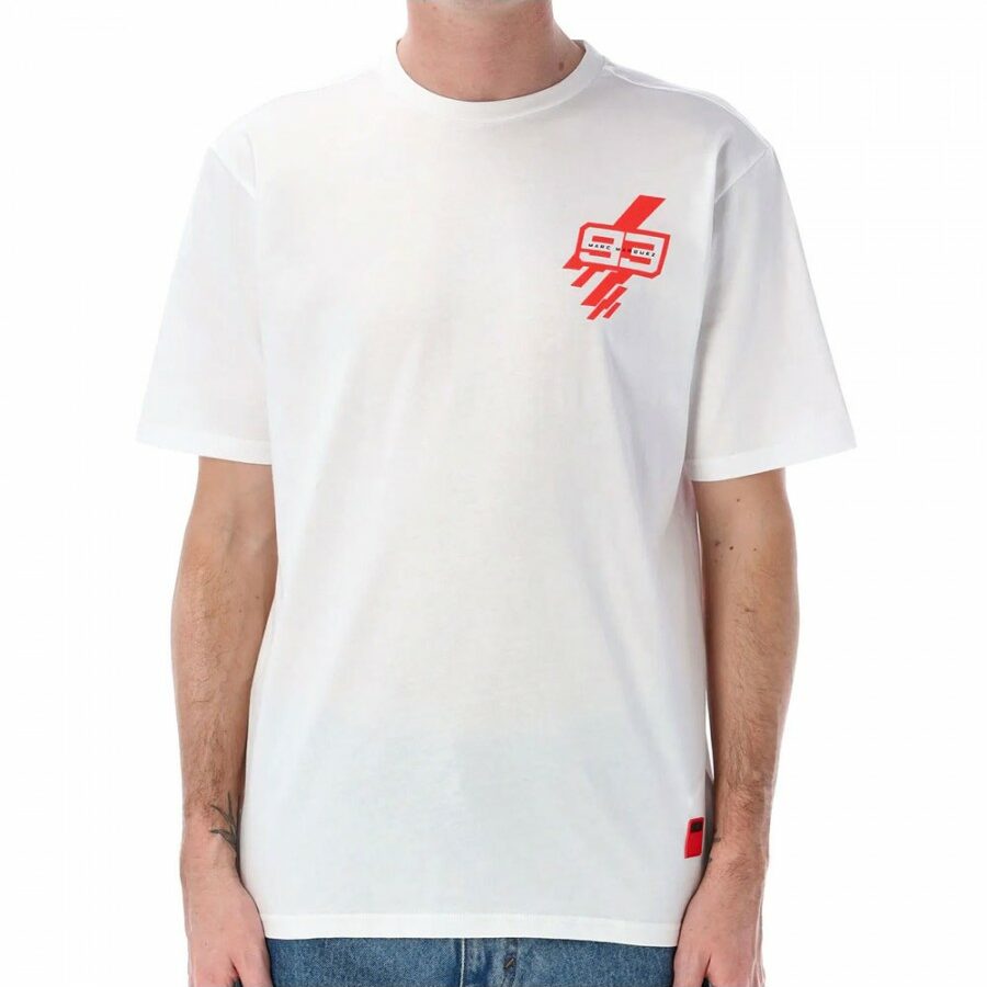 Marc Márquez 93 Flag T-shirt Sports Car Racing Clothing