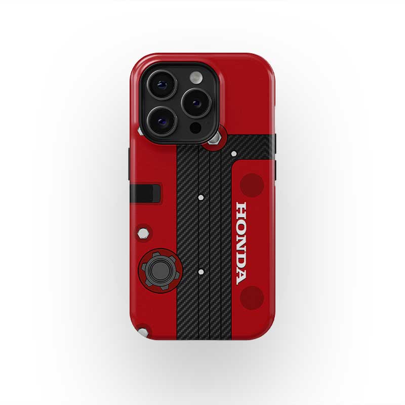JDM Honda K20 Engine K20A RED Phone Case – Unleash Your Passion from the WEC & Le Mans Memorabilia store collection.