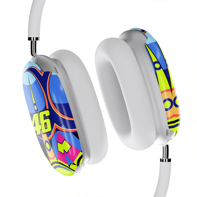 Valentino Rossi AirPods Max Case | 2016 Sun & Moon Helmet Livery MotoGP Memorabilia