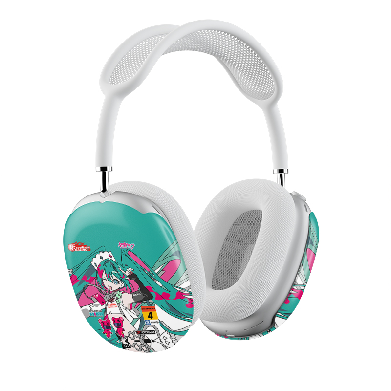 GOODSMILE Racing Hatsune Miku AirPods Max Case | 2025 Super GT Livery Sports Car Racing Caps