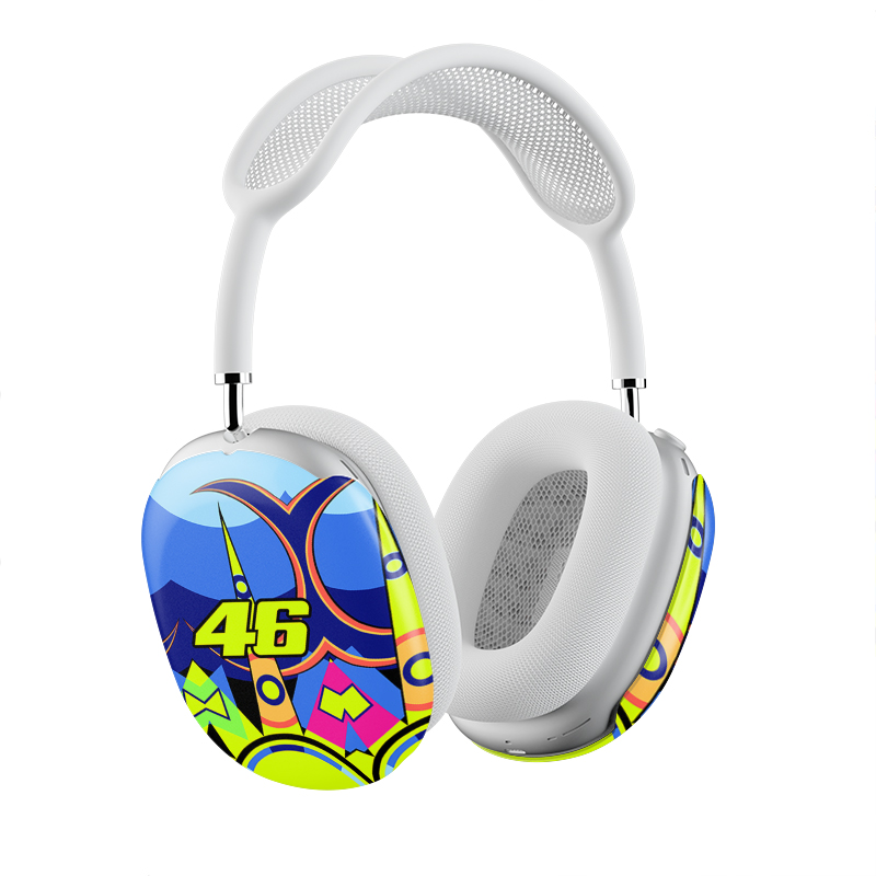 Valentino Rossi AirPods Max Case | 2016 Sun & Moon Helmet Livery MotoGP Memorabilia