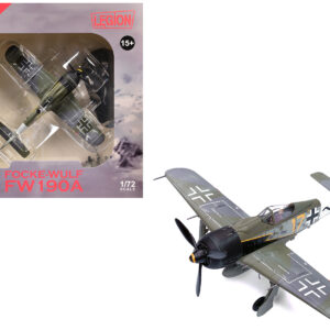 Focke-Wulf Fw 190A Aircraft "Yellow 17 24-Victory Ace Willi Unger 12./JG 3 Udet Germany" (1944) German Luftwaffe 1/72 Diecast Model Airplane by Legion Sports Car Racing Model Cars by Diecast Mania